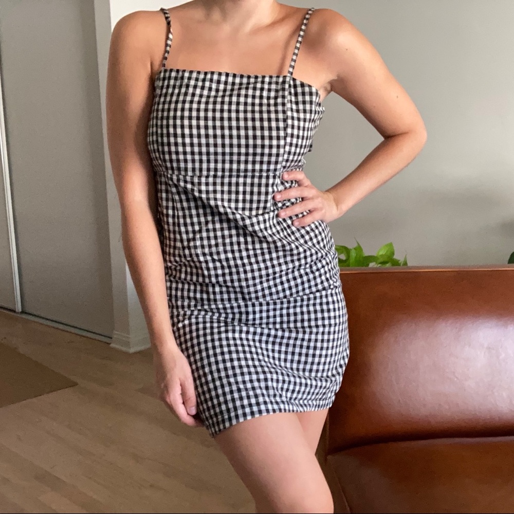 LIONESS Gingham Dress - Picture 2 of 3